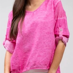 Kaktus Vibrant Pink Women's Tunic